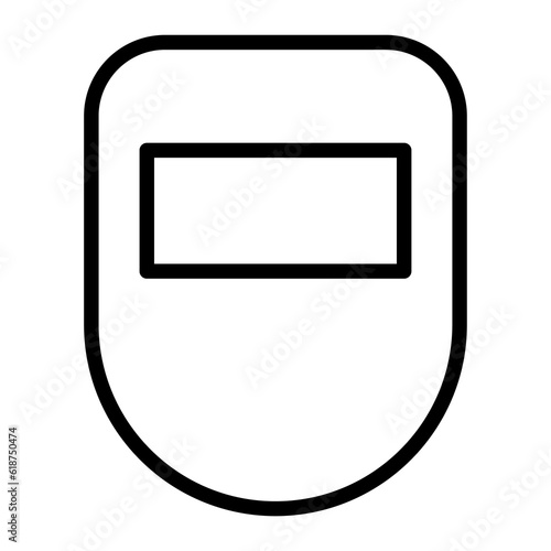 Welding technology icon, metal tool equipment symbol, safe weld vector illustration
