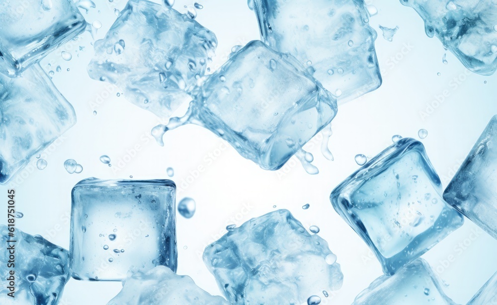Icecubes background, ice cube texture, ice wallpaper It makes me feel fresh and feel good. In the summer, ice and cold drinks will make us feel relaxed, Made for beverage business. Generative AI Icecubes background, ice cube texture, ice wallpaper It makes me feel fresh and feel good. In the summer, ice and cold drinks will make us feel relaxed, Made for beverage business. Generative AI