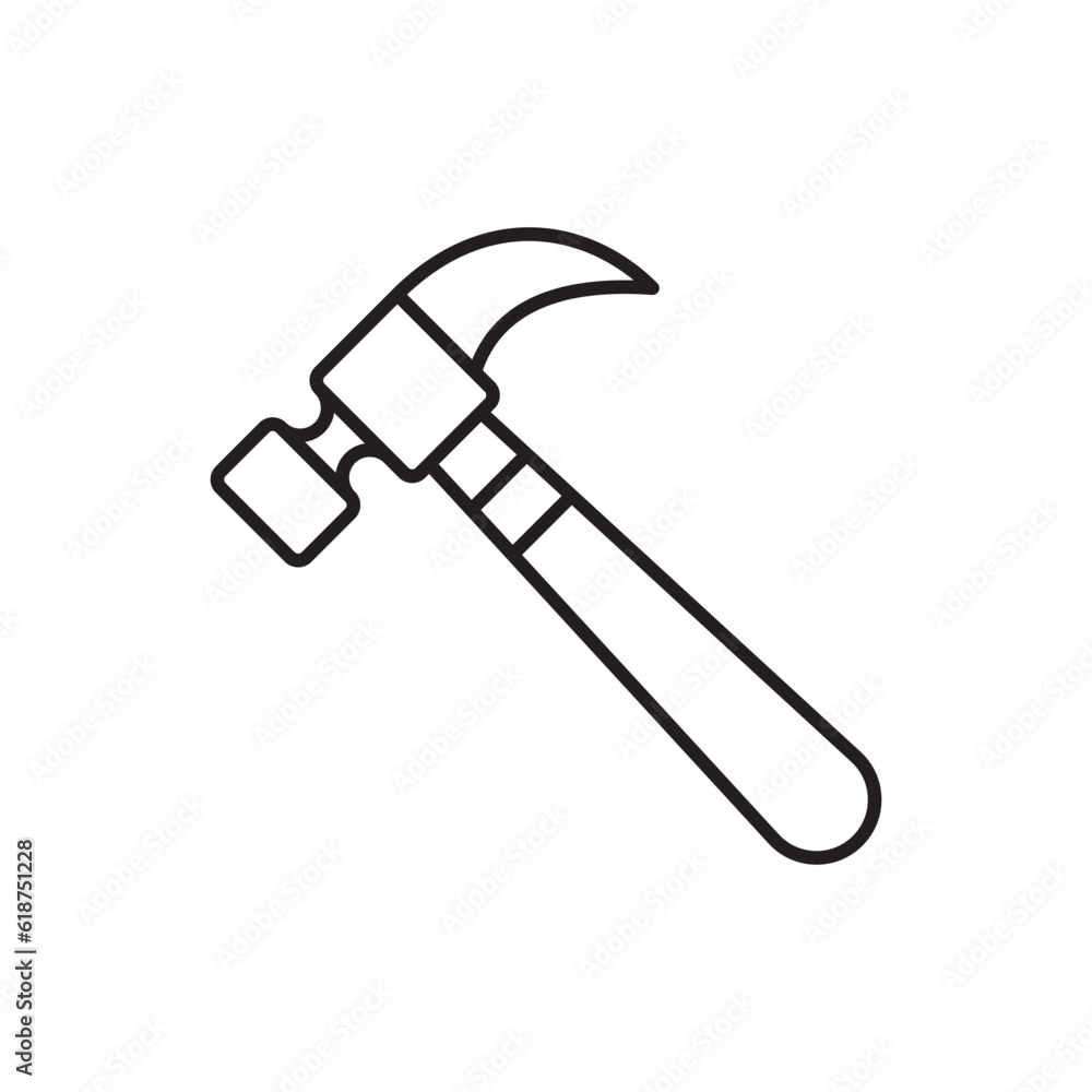 Hammer icon vector design templates simple and modern Hammer icon vector design templates simple and modern