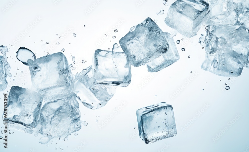 Icecubes background, ice cube texture, ice wallpaper It makes me feel fresh and feel good. In the summer, ice and cold drinks will make us feel relaxed, Made for beverage business. Generative AI Icecubes background, ice cube texture, ice wallpaper It makes me feel fresh and feel good. In the summer, ice and cold drinks will make us feel relaxed, Made for beverage business. Generative AI