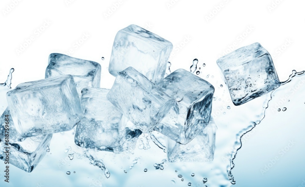 Ice cubes background, ice cube texture, ice wallpaper It makes me feel fresh and feel good. In the summer, ice and cold drinks will make us feel relaxed, Made for beverage business. Generative AI Ice cubes background, ice cube texture, ice wallpaper It makes me feel fresh and feel good. In the summer, ice and cold drinks will make us feel relaxed, Made for beverage business. Generative AI