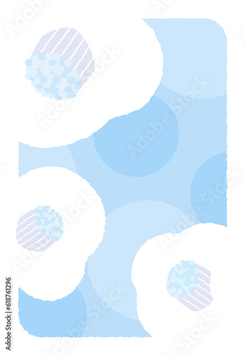 喪中ハガキテンプレート　椿　縦構図　
