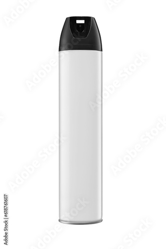 Φωτογραφία Blank insecticide aerosol bottle isolated on white background