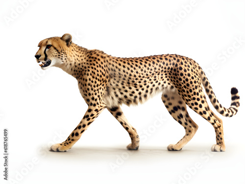 Cheetahs are a type of small tiger. It wasn't a tiger as it couldn't roar.
 It is the fastest running land animal in the world. Generative AI