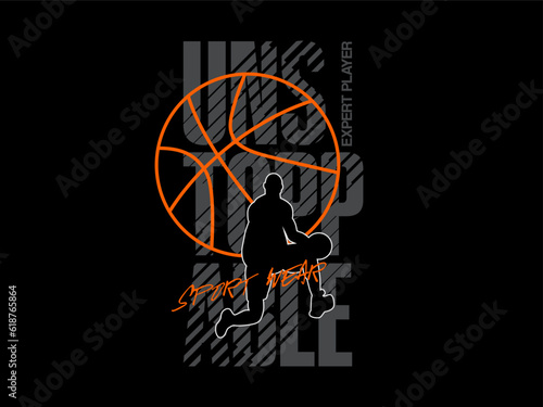 Streetwear clothing Unstoppable typography vector template graphic tees ready for print