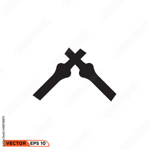 Icon vector graphic of bone