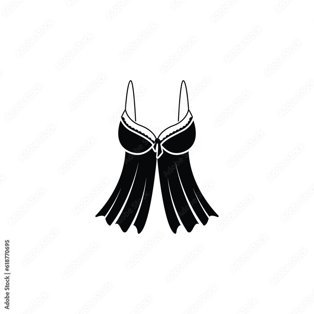 Fototapeta premium lingerie icon design