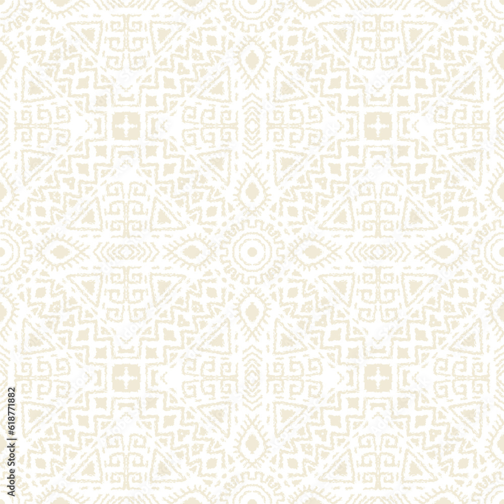 African ethnic seamless pattern abstract. African geometric pattern on geometric square