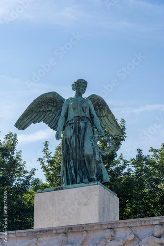 Photography Scenic view of the maritime monument at Langelinie in Copenhagen, Denmark