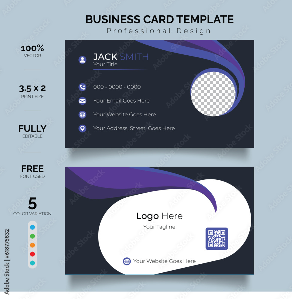 Creative and modern business Card Design Template Set. Clean professional business card template, visiting card, business card template. Creative and modern business Card Design Template Set. Clean professional business card template, visiting card, business card template.