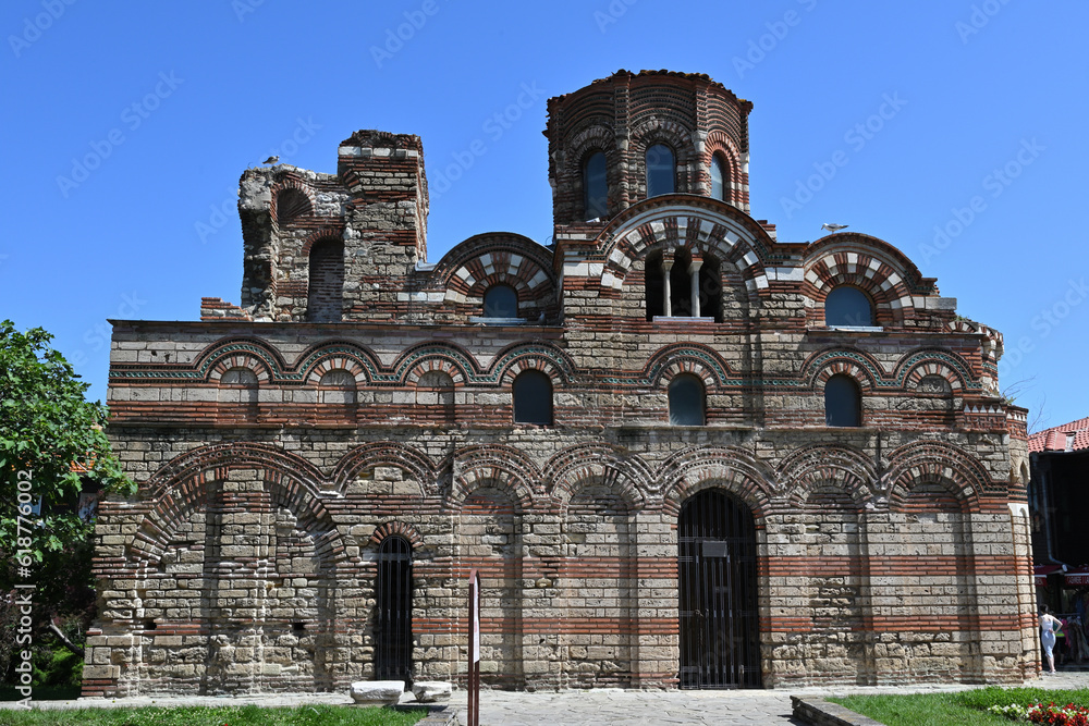 Kirche von Christus Pantokrator in der Altstadt von Nessebar, Bulgarien