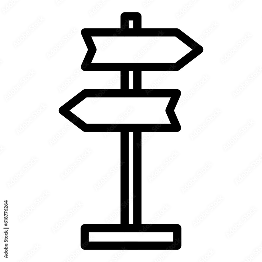 sign post icon sign post icon