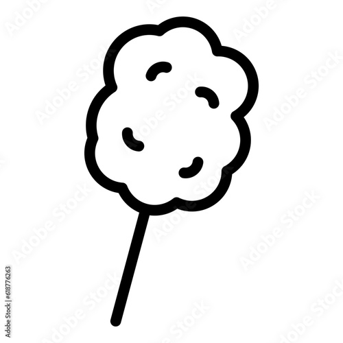 cotton candy icon