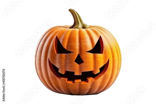 Halloween pumpkin on a transparent background