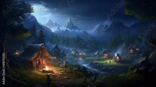 Beautiful RPG Game Environment Art