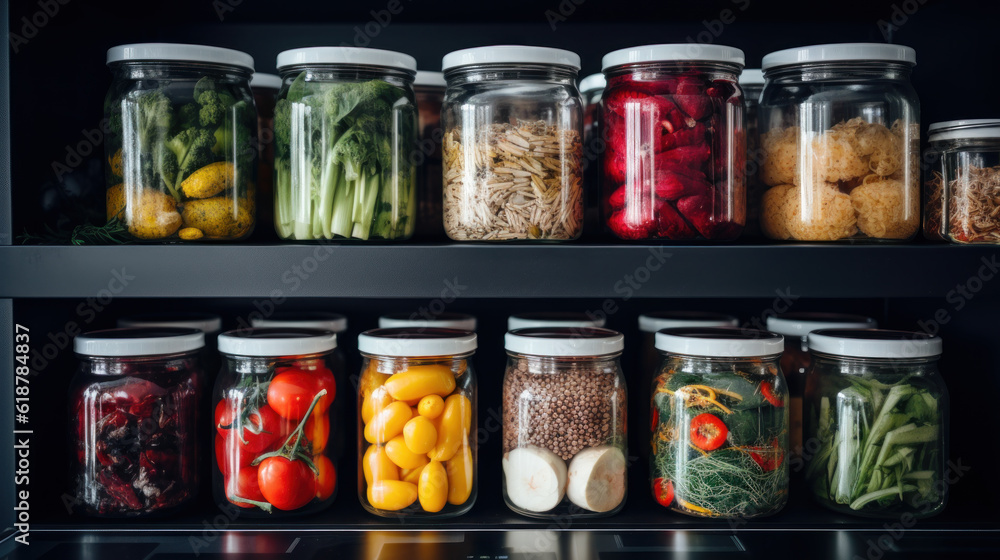 Food in Jar Generative Ai