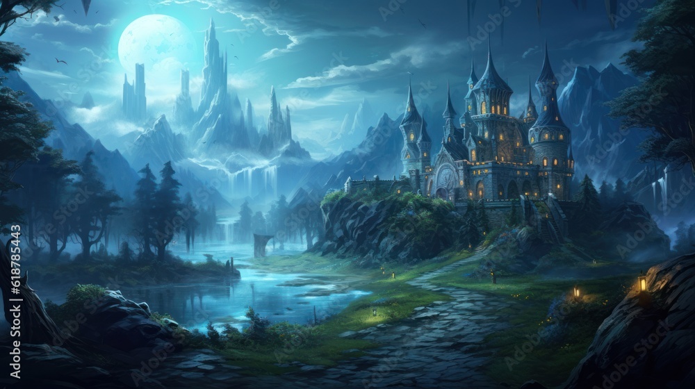 Fantasy Landscape Game Art Fantasy Landscape Game Art