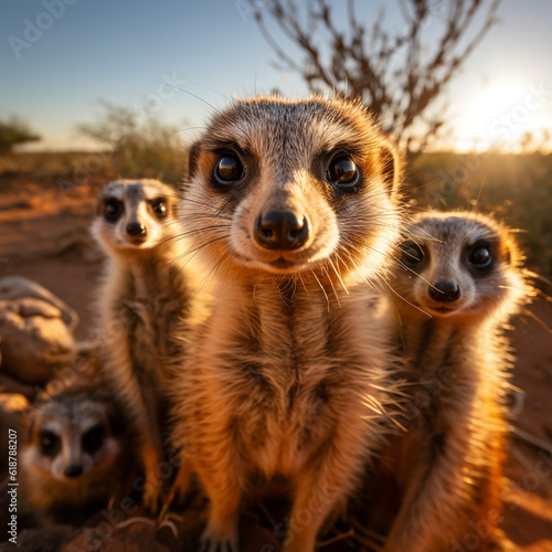 meerkat on guard © Markus