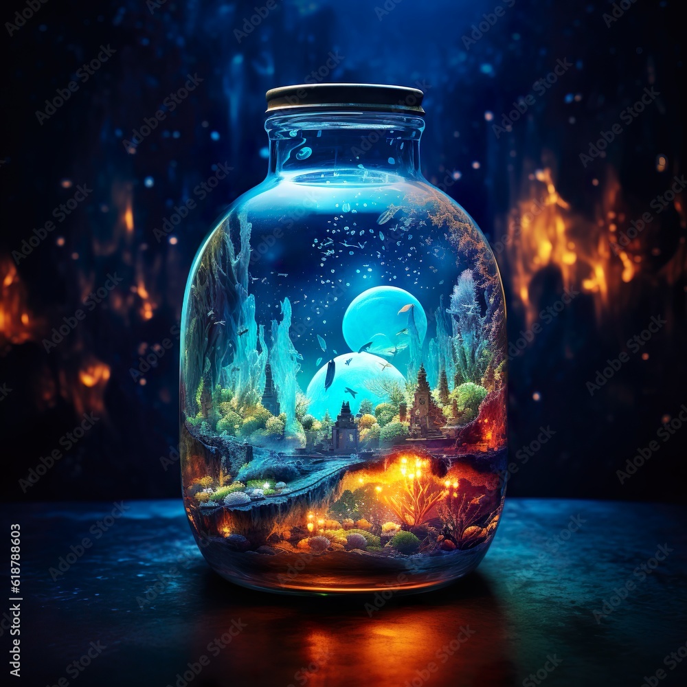 univers inside bottle univers inside bottle