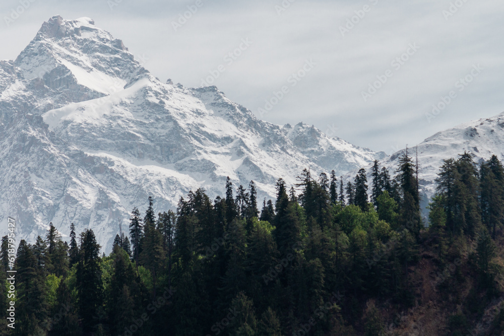Snow Capped Himalayan Mountain range