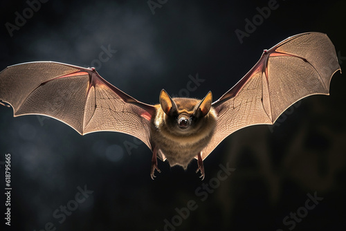 bat animals are flying  photo