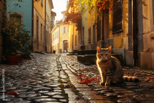 Cat on the Street © Michael Holy