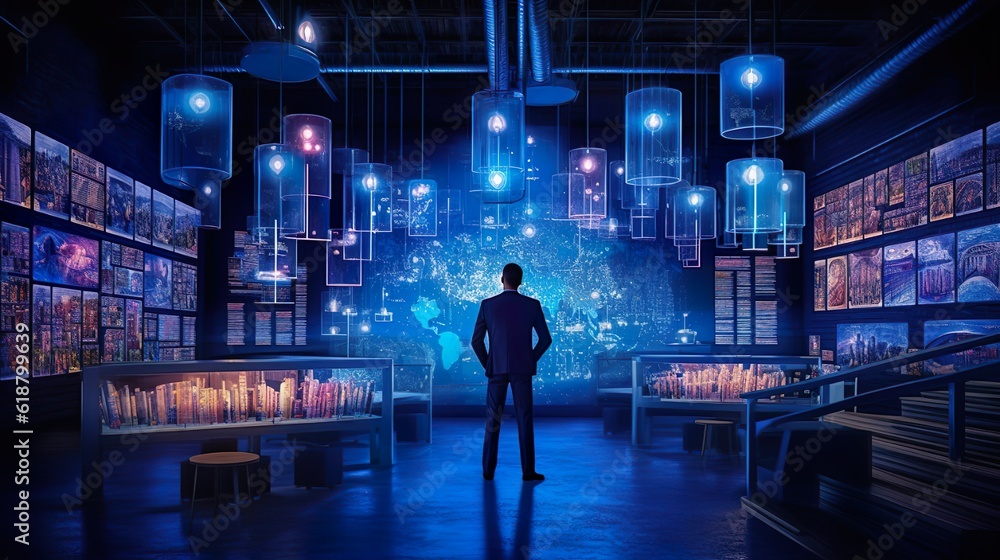 Global network. Security cameras. City traffic control. Generative Ai technology. Global network. Security cameras. City traffic control. Generative Ai technology.