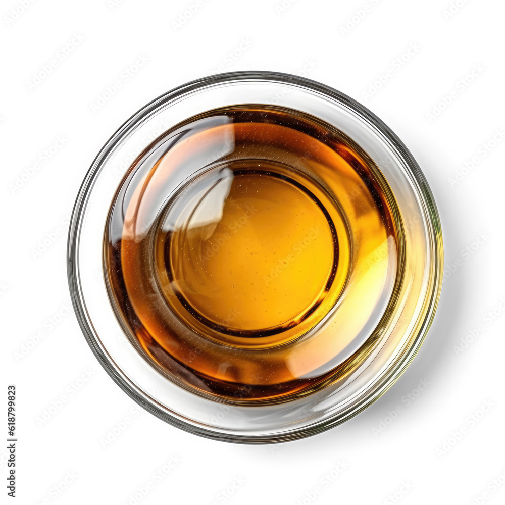 Apple Vinegar top view Transparent Apple Vinegar top view Transparent