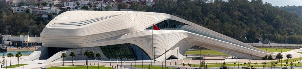 RABAT, MOROCCO - APRIL 09, 2023 - The Grand Theater of Rabat in the new ...