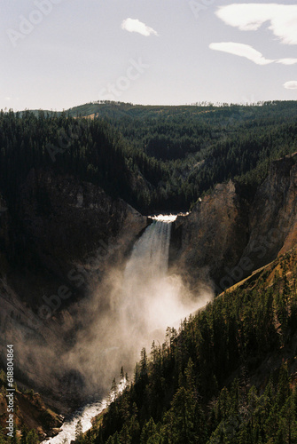 Viaje al parque de Yellowstone en Estados Unidos, fotos analógicas disparadas con una Canon A1 y film kodak gold 200 photo