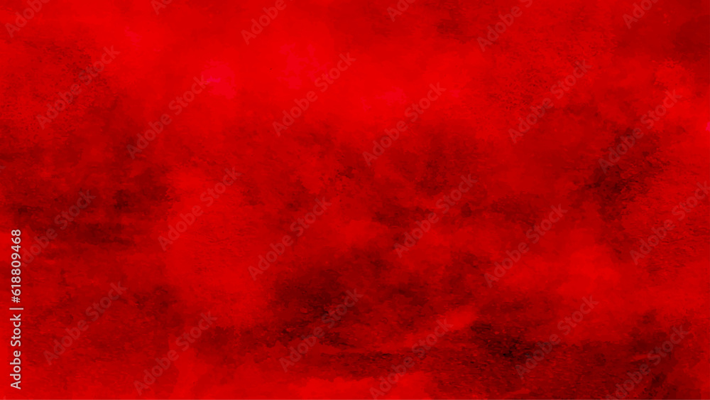 Texture of red horror concrete wall for background. Red background texture vintage