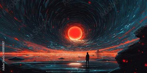 singularity wallpaper black whore eating sun