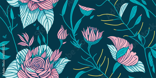 Botanical Delights: Captivating Patterns Celebrating the Beauty of Nature