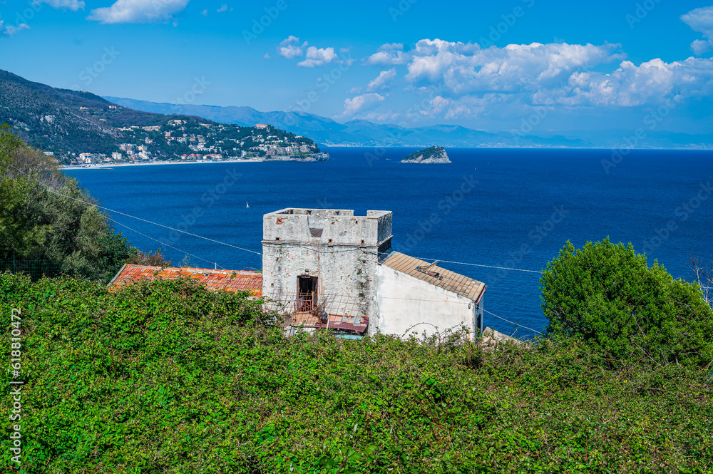 Ancient house facing the Gulf of Spotorno