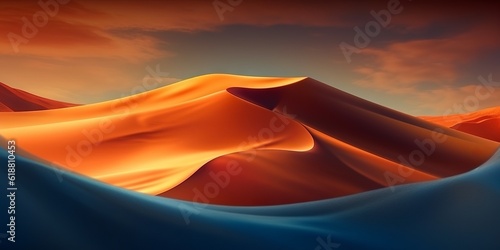 desert silk illustration