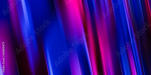 Fotografia gradient neon colors slanted parallel striped pattern cool modern chromatic abst