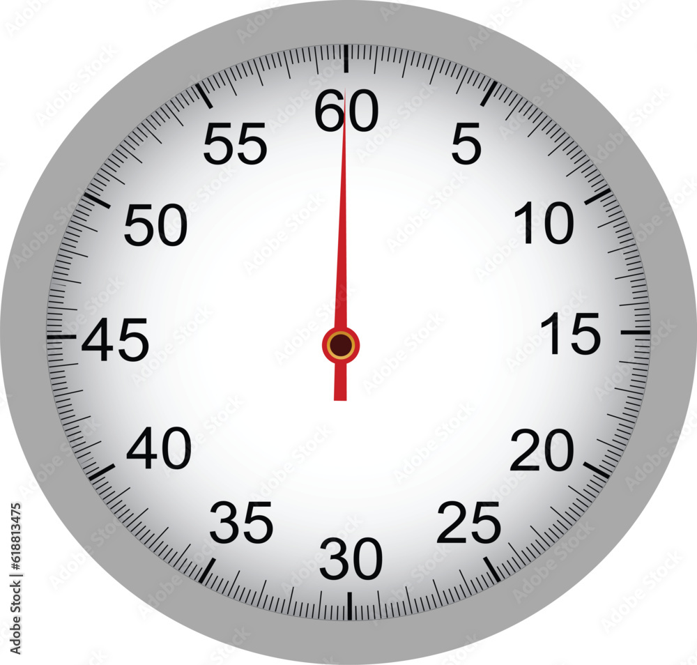 stopwatch 60 seconds timer vector design stopwatch 60 seconds timer vector design