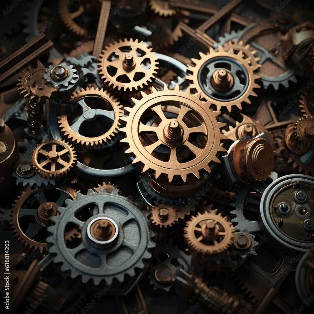 clock and gears