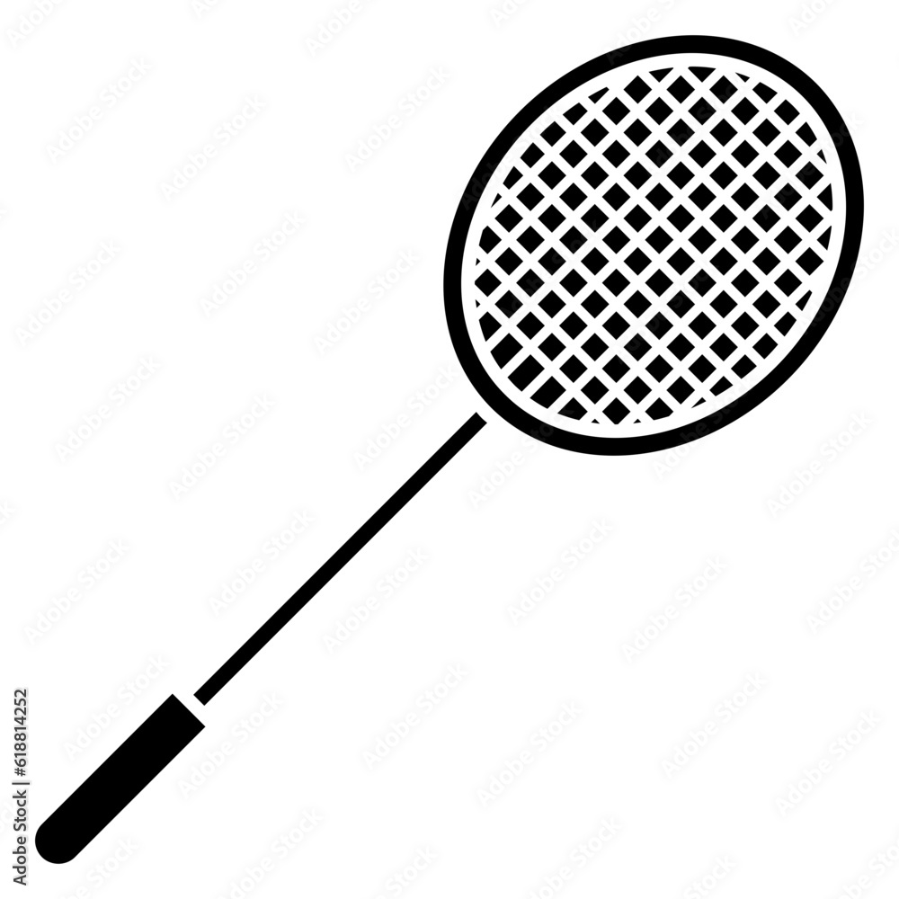 badminton racket icon badminton racket icon