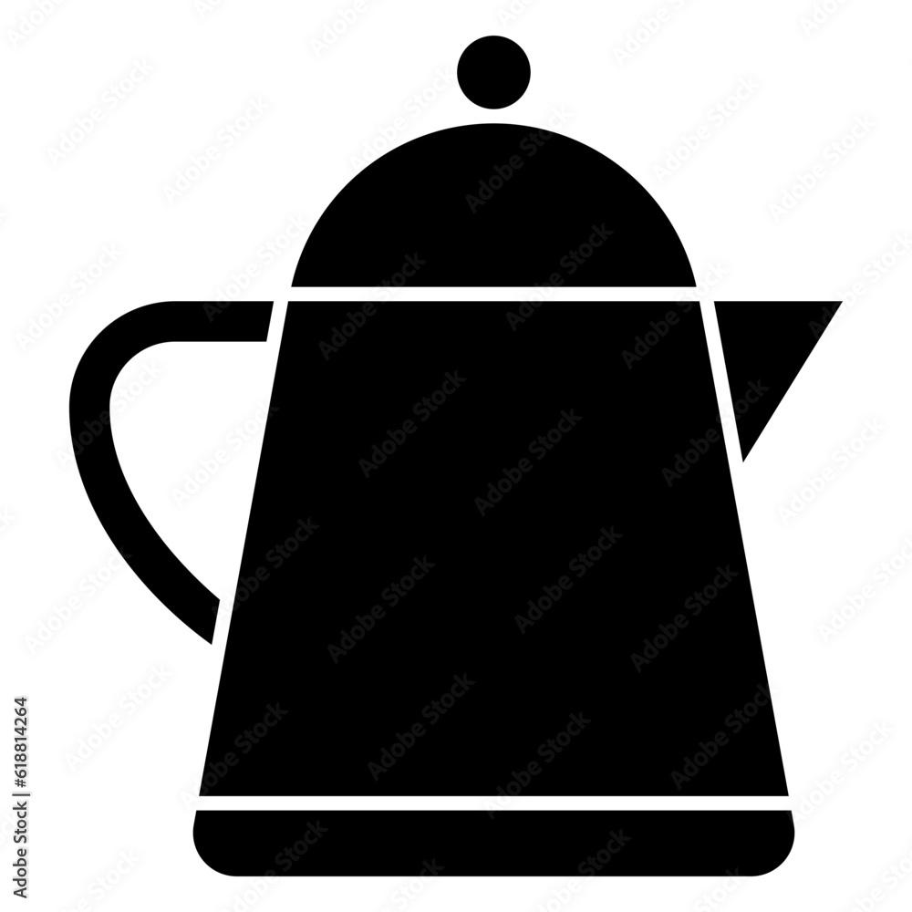 Fototapeta premium teapot coffee and tea drink