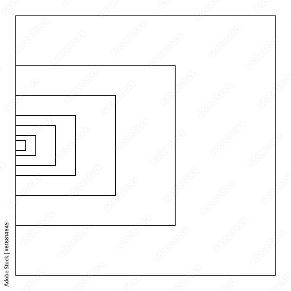 Golden ratio geometric concept. Divine proportion. Geometric shapes with ideal section composition. Geometry harmony and balance illustration Golden ratio geometric concept. Divine proportion. Geometric shapes with ideal section composition. Geometry harmony and balance illustration