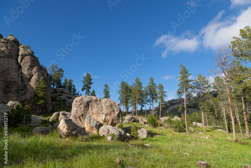 rocks in the mountains