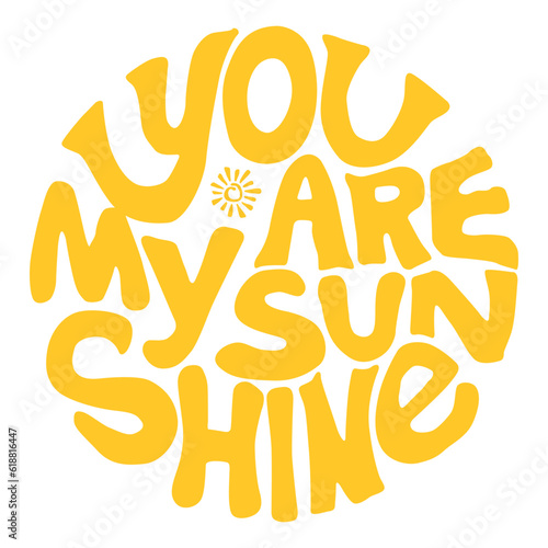 you are my sunshine vector sun