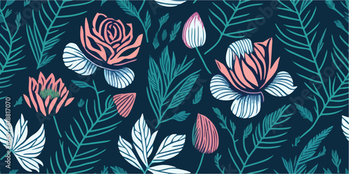 Whimsical Floral Backgrounds: Patterns for Spring Projects