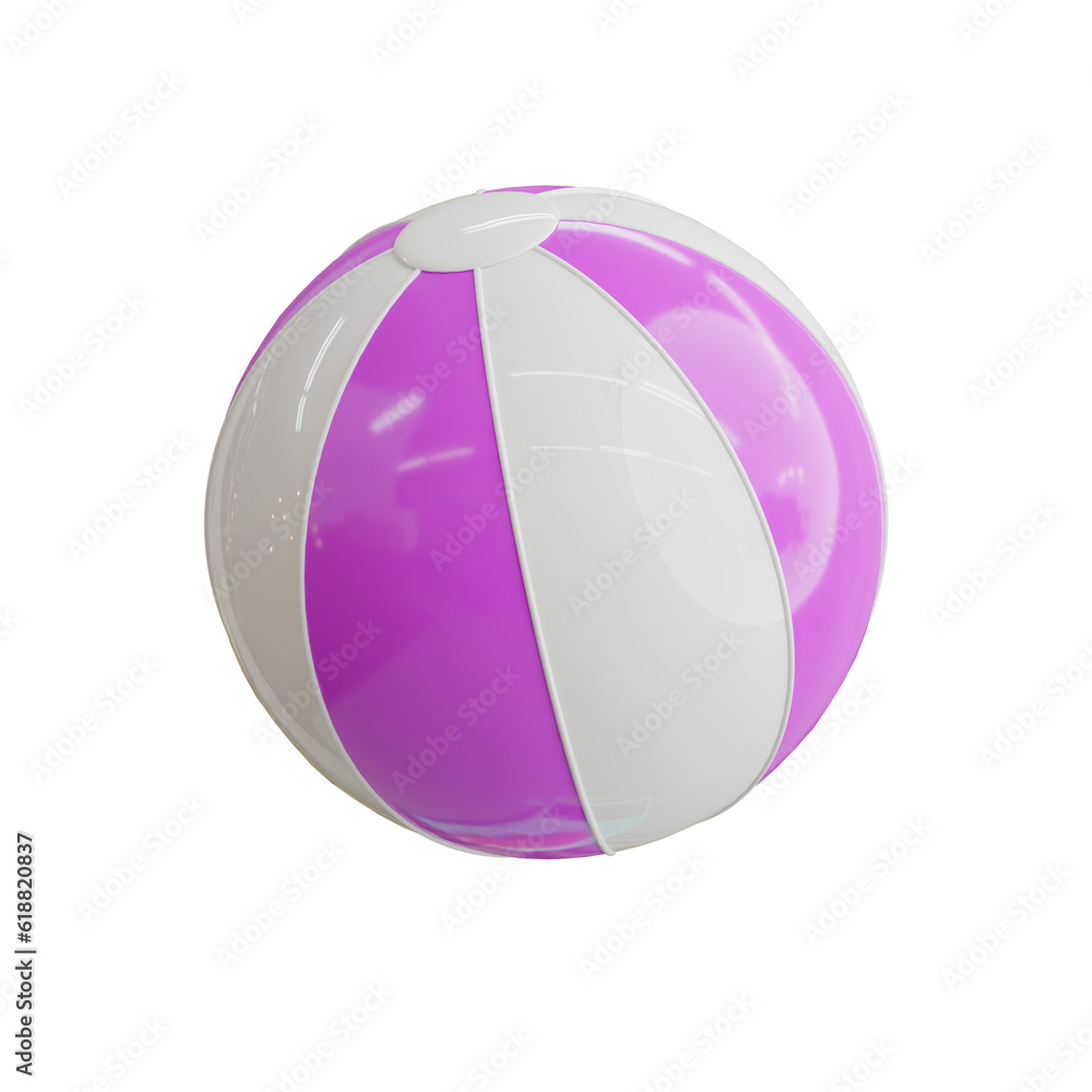 3d Ball. icon isolated on white background. 3d rendering illustration 3d Ball. icon isolated on white background. 3d rendering illustration