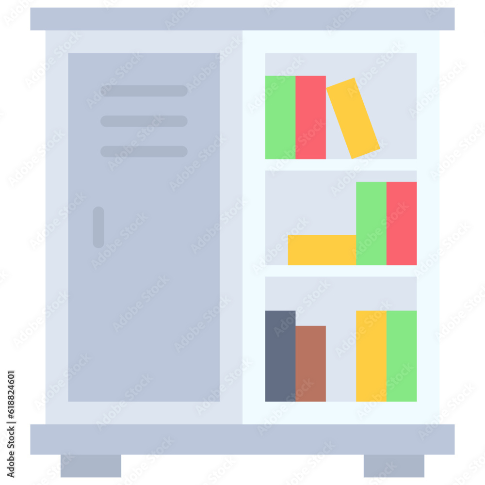 Locker icon, High school related vector illustration Locker icon, High school related vector illustration
