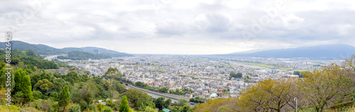 Fototapeta Naklejka Na Ścianę i Meble -  西平畑公園から見た神奈川県松田町の街並み