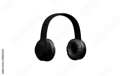 headphones isolated on transparent background