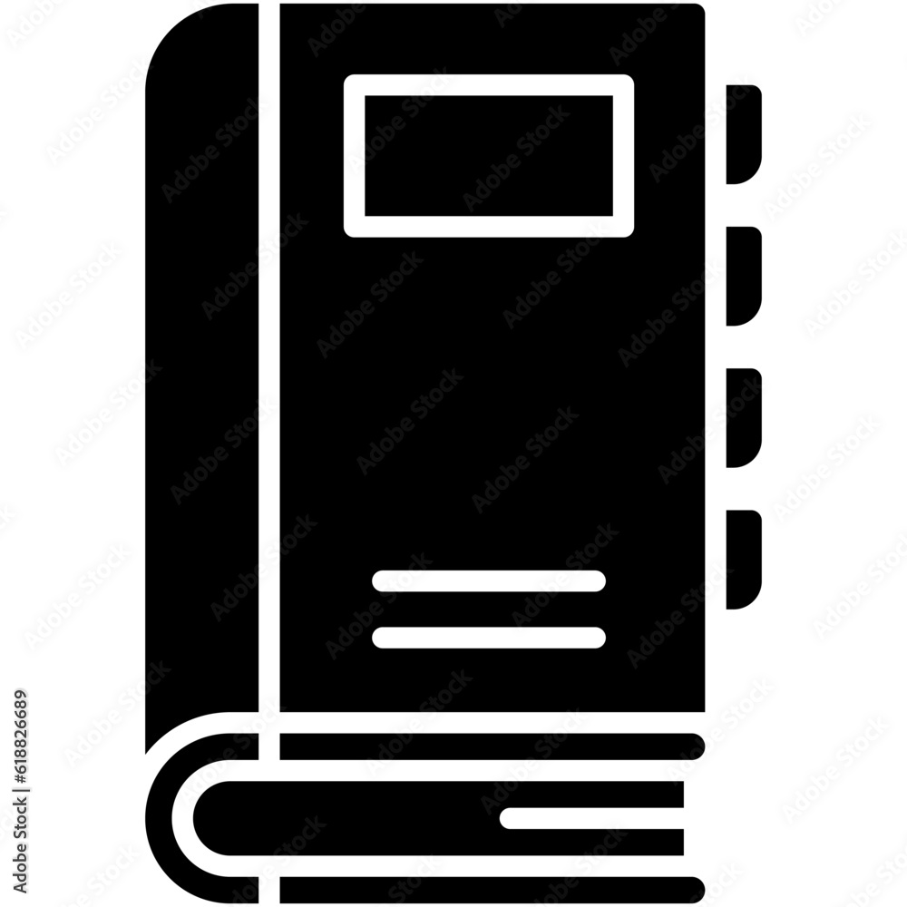 Notebook icon, High school related vector illustration Notebook icon, High school related vector illustration