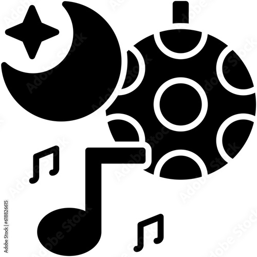 Prom icon, High school related vector illustration